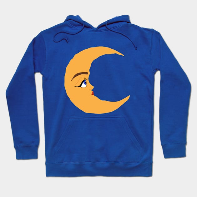 Moon Hoodie by ElviaMontemayor